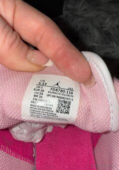 Nike Air Jordan 1 Mid GS Pink original swarovski - 7