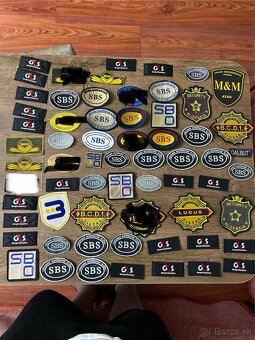 Vojenske Nášivky (a SBS),Vlajočky - 7