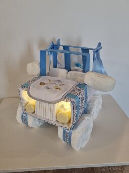 Darčeky pre mamičky Plienkové torty a iné - 7