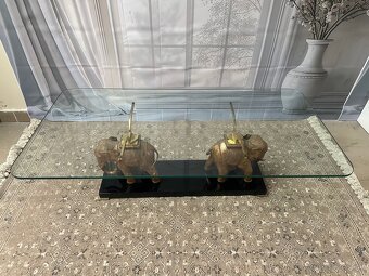 Konferenčný stolík so sklom - 7