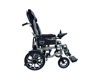 elektrický invalidný vozík XL 52 cm do170kg novy 10km/h - 7