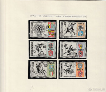 Československo 1970, zbierka stav /ʘ - 7