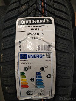 16" alu originál ŠKODA + zimné CONTINENTAL DOT 2525.. - 7