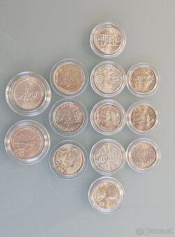 Pamätné mince Kčs, 13ks, Zbierkový stav, Super cena - 7
