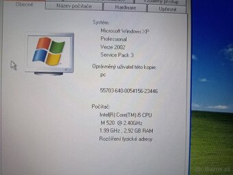predám HP elitebook / 4gb ram / Intel core i5 / Windows XP - 7