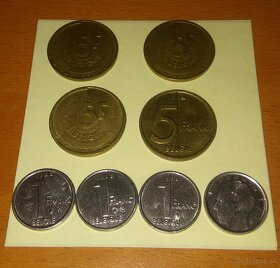 Rakúske, Nemecké, Belgické mince - 7