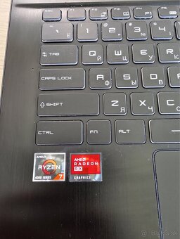Msi Bravo 17 A4DDK model MS-17FK, Ryzen 7 4800H, Ram 40Gb - 7