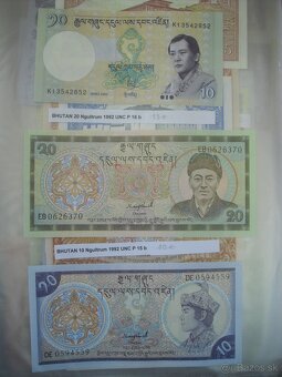 predam sety bankoviek UNC zberatelska kvalita zahranicie - 7