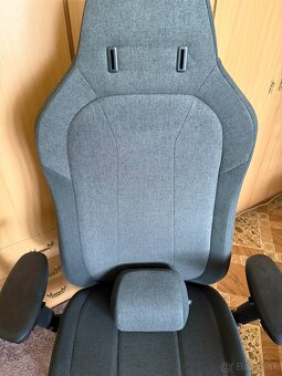 Kancelárske/Herné kreslo Fractal Design Refine Fabric Dark - 7