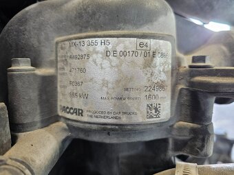 Predám motor PACCAR do DAF XG 480 / Tatra Phoenix E6 - 7