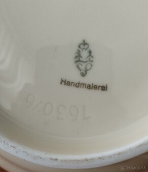 Starožitná porcelánová kanvica-Horný Slavkov - 7