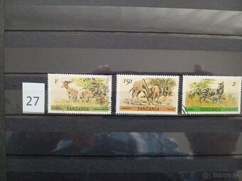 Poštové známky č.472 - AFRIKA II. - 20 sérií - 7