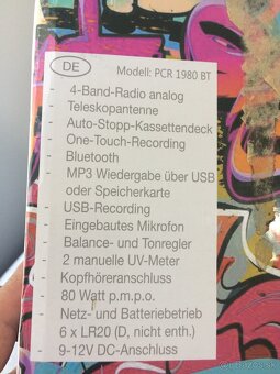 ---GHETTOBLASTER---SILVA-Schneider PCR 1980 BT - 7