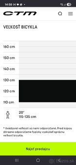 Predám detský bicykel CTM v TOP stave, ešte v záruke. - 7