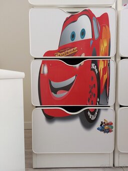 Skrine a nočný stolík Cars McQueen - 7