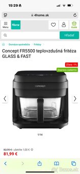 Predam teplovzdusnu fritezu NOVU. FR5500 - 7