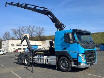 VOLVO FM 410 / 6x2/ 2016/ Hákový nosič + HIAB 166 +DO - 7