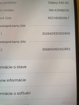 Predám mobil Samsung A35 5g - 7