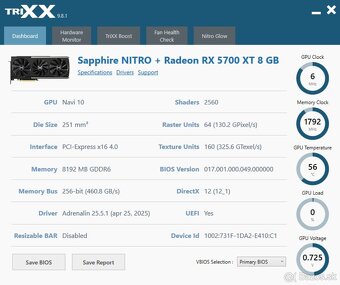 Herný PC / RX5700 XT / R5 5600X / 16GB RAM - 7