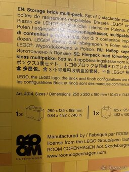Lego boxy na kocky nove - 7