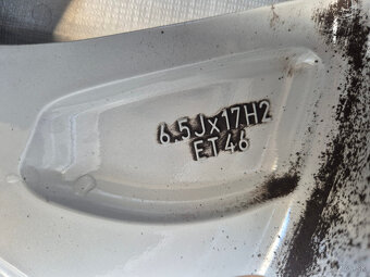 5x112 r17 x 6,5J elektróny originál VOLKSWAGEN - 7