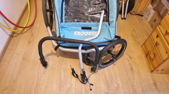 Cyklovozík Croozer + lyžiarský set - 7
