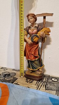 Socha, soška svätá Notburga, drevorezba - 7