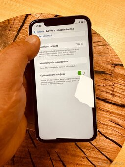 iphone 11 white 64 batéria 100% original top stav - 7