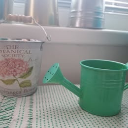 "Plechové" vedierka-obaly na kvetináče - 7