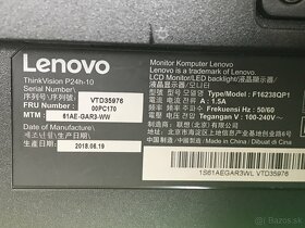 2K QHD LED IPS Lenovo ThinkVision P24h-10 - 7