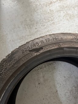 Continental wintercontact 225/45 r17h - 7