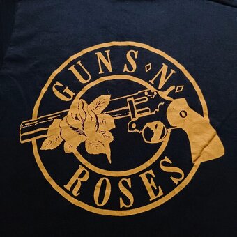 Guns N´ Roses čierne tričko s potlačou krátky rukáv M - 7