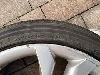 Audi Speedline R20 5x112 9J + zimné pneu 245/40 - 7