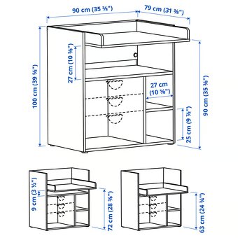 Prebaľovací pult - 7