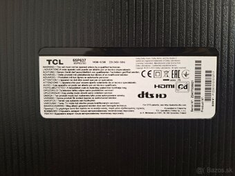 TCL 65P637, záruka do 5/2026 - 7