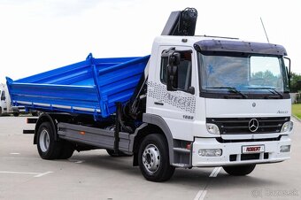 MERCEDES ATEGO 1523 TROJSTRANNÝ SKLÁPAČ + HYDRAULICKÁ RUKA - 7