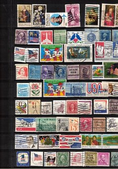 Poštové známky - 31 - USA - 25€ - 7