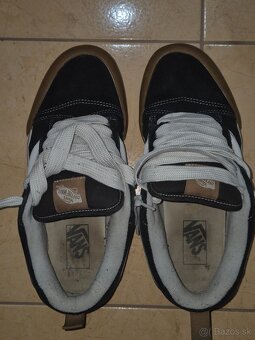 Tenisky botasky Vans Knu Skool VN0009QCCJI1 Čierna farba - 7