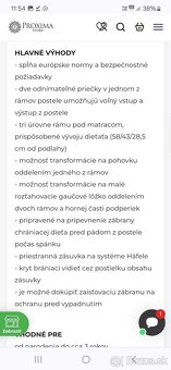 Detská celodrevená postielka - 7