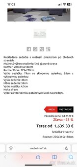 Sedačka v tvare U - 7