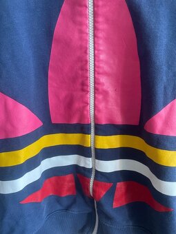 Dámska mikina adidas Originals s kapucňou – veľkosť XS, tmav - 7