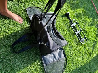 Taska-ruksak pre psa macku+ nosic na bicykel - 7