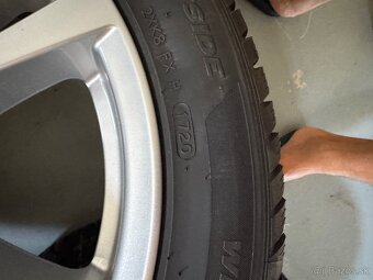 Predam hyundai zimne kolesa 215/50R17 - 7