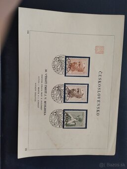 Poštovné známky Československo r.1952 - 7