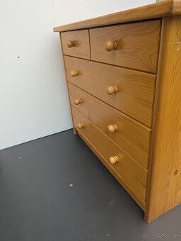 Komoda masív smrek - 7