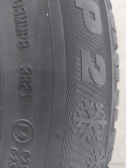 5x108R16 elektrony FORD-205/60R16 CONTINENTAL-zimne pneu - 7