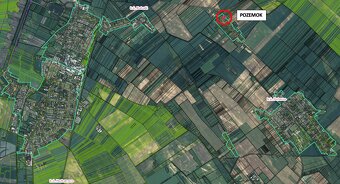 Hurbanovo (Bohatá) – 3.070 m2 STAVEBNÝ POZEMOK pre RD - 7