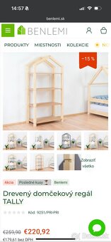 Benlemi domčeková posteľ - 7