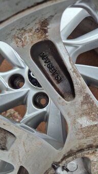 Predám kolesa/disky Hyundai 5x114.3 r17 - 7