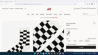 Ponožky Čili, Hriankovače, Šachovnica, Z jemného úpletu - 7